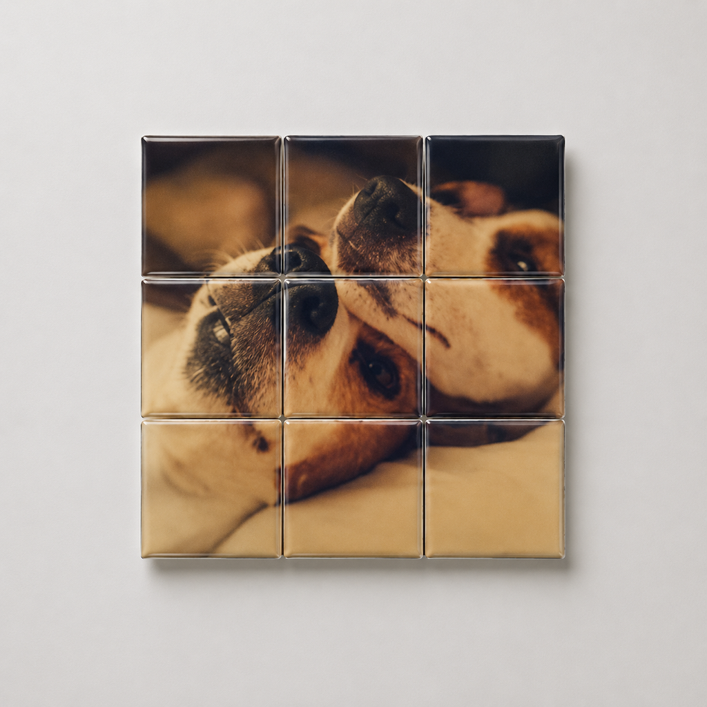 Magnet Puzzle Personnalisé – Puzzle Magnétique Photo | Cadeau Original